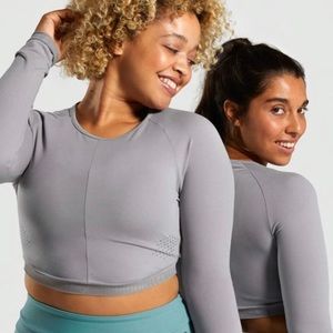 NWT Gymshark X Whitney Simmons Long Sleeve Crop
